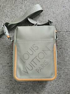 【美品】ルイ・ヴィトン ダミエ ジェアン シタダン M93041 （サーブル）LOUIS VUITTON ショルダーバッグ 斜め掛け 中古