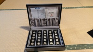 【鑑定書付き】パンダ金貨発行25周年記念　パンダ銀貨　BOXセット #14