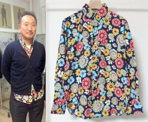 Engineered Garments エンジニアードガーメンツ 19th BD Shirt Big Floral Print ボタンダウン 花柄 シャツ XS