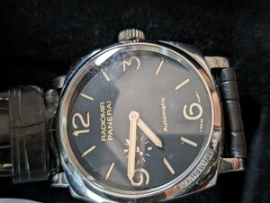 腕時計PANERAI PAM00572★木箱説明書あり★美品2015年購入★ PANERAI