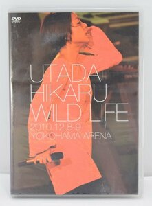 宇多田ヒカル WILD LIFE DVD 2枚組 ブックレット付 横浜アリーナ 2010年 ワイルドライフ ライブ 音楽 映像 コンサート RI-451He