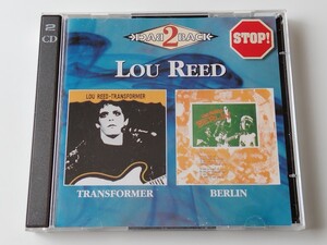 【2作2CD】LOU REED/ TRANSFORMER/BERLIN 2CD BMG EU 74321-29210-2 ルー・リード72,73年名盤,Velvet Underground,David Bowie,Mick Ronson