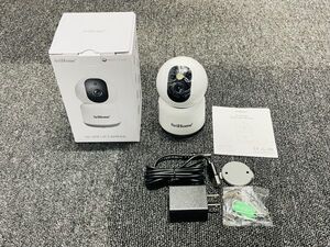 【30日間保証付き 】SriHome　500万画素 5GWiFi 室内防犯カメラ 360°回転遠隔監視＆移動検出アラーム 音声対話 ペット 子供見守りカメラ