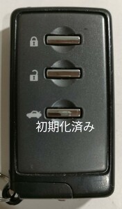 初期化済スバル純正スマートキー3ボタン基盤番号271451-7180カバー番号:001YUA1127 14AGT新品電池サービス⑮