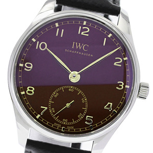 IWC SCHAFFHAUSEN IW358315 ポルトギーゼ オートマチック40 自動巻き メンズ 美品 _832102