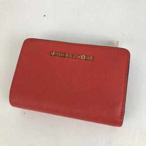 MICHAEL KORS マイケルコース 二つ折り財布 オレンジ ブランド 財布 レディース 小物 送料無料 おしゃれ カード お札入れ 小銭入れ