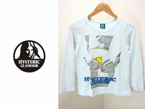 ●ヒステリックグラマー/HYSTERIC★ロゴ入り長袖Tシャツ●CE