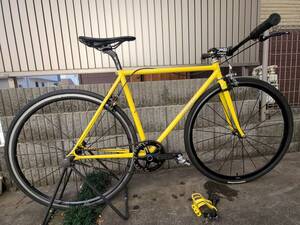 NJS Makino COLUMBUS 前後ブレーキ 完成車 公道OK ELLIPSE SRAM OMNIUM フルカスタム ピストバイク SPIRIT KEIRIN 競輪 コロンバス マキノ