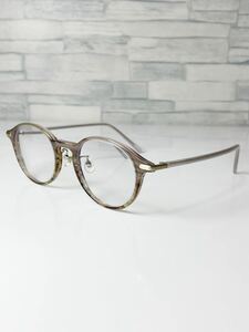 JINS BICOLOR Slim Acetate LCF-19A-044 ジンズ ボストン型 ラベンダーササ 眼鏡 良品