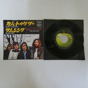 49011973;【国内盤/7inch/Apple】The Beatles ビートルズ / カム・トゥゲザー / サムシング