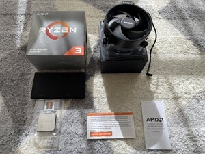 【美品】★AMD Ryzen 3 3100 3.6GHz AM4 4コア★