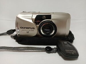 【374】OLYMPUS オリンパス μ Ⅱ ZOOM VF ミュー 2 コンパクトフィルムカメラ 動作未確認 現状品