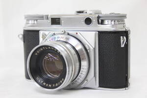 【返品保証】 フォクトレンダー Voigtlander Prominent Ultron 50mm F2 カメラ v8252