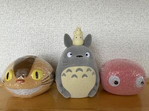 となりのトトロ ガチャ メイガニ ネコバス トトロ 3点セット