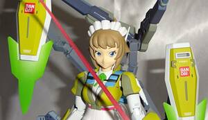 ガンプラ　塗装完成品　1/144　HGBF　すーぱーふみな