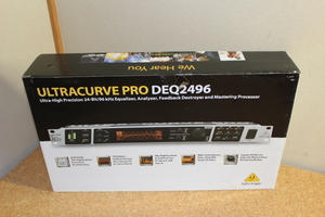 未使用品■ BEHRINGER ULTRA-CURVE PRO DEQ2496　ベリンガー マスターリングプロセッサー 