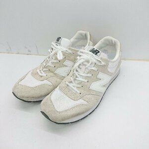 ◇ New Balance ニューバランス　MRL996UW ロゴ スニーカー サイズ26.5 ホワイト レディース E