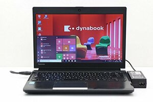 【中古】 東芝 dynabook R734/K Core i5 4300M 2.6GHz/4GB/320GB/Multi/13.3W/FWXGA(1366x768)/Win10(中古品)　(shin