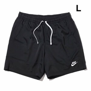 【Lサイズ】 NIKE WOVEN SHORTS ナイキ ウーブン ショートパンツ ショーツ 短パン ブラック 黒 AR2383-010 ハーフパンツ