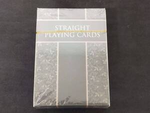 【G490】STRAIGHT PLAYING CARDS　ストレートプレイングカード　緑　未開封　レア　カード　ギミック　デック　トランプ　マジック　手品