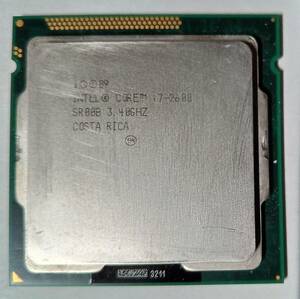 #030 INTEL CORE i7-2600 3.40GHZ ジャンク品扱い