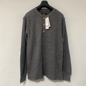 新品未使用品 定価22000円 24aw RRL ガーメントダイド ワッフルニット ヘンリー シャツ M T SHIRT ウォッシュ加工 カットソー RalphLauren