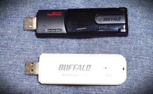 BUFFALO Wi-Fi アダプター 2個　WLI-UC-G300HP + WLI-UC-45