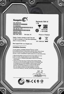 Seagate Barracuda 7200.12 ST31000528AS 1TB SATA 7200rpm 100535537 REV A