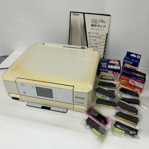 1円～/EPSON/エプソン/EP-805AW/カラー/インクジェット/プリンター/付属品付/家電/複合機/周辺機器/通電確認済/ジャンク/K061