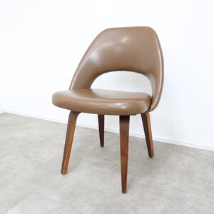 希少モデル Knoll ノル model 72 エーロ・サーリネン サイドチェア 1961-70s 張地オリジナル ウッドレッグ ミッドセンチュリー【6D2406033