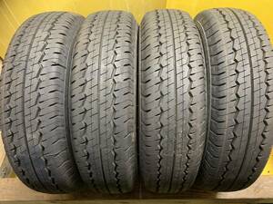 No2451 J3 ほぼ未使用　イボ付き　ダンロップ　SP LT30A 165/80R14 97/95N LT 2021年製　4本セット