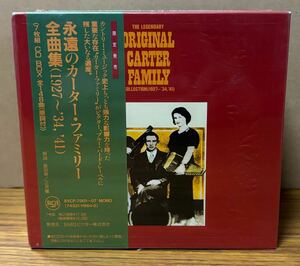 未開封 カーター・ファミリー 7枚組ボックス CD 永遠のカーター・ファミリー 全曲集 The Carter Family Maybelle Carter BVCP-7001-07