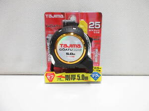 21860 工具祭 Tajima タジマ GASFGLM2550 剛厚テープ5m×25mm 剛厚セフGロックマグ爪25 未使用品