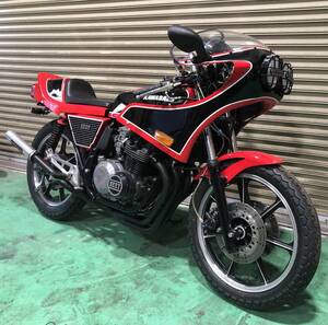 Z550 カフェレーサー カスタム多数 エンジン実動 書類付 Z550GP Z550FX GPZ550F Z400GP Z400FX