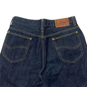 【 Lee 】 美品 濃紺 GRIPPER GIPPER RIDERS デニム パンツ W32 × 33 リー 日本製 denim pants