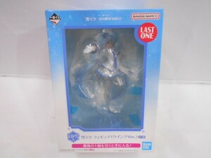 27 送80サ 1124$D07 一番くじ 雪ミク snow MIKU ラストワン賞 フィギュア ウインクver. 未開封