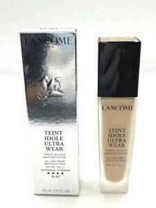 【数回程度の使用に見受けられる】LANCOME ランコム タンイドル ウルトラ ウェア リキッド O-01 30ml 【送料無料/匿名配送】