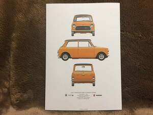 【正規品 絶版】 イノチェンティ ミニ クーパー エクスポート イラスト 45 INNOCENTI MINI COOPER EXPORT クラシックカー 尾崎 豪 旧車 絵