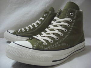 2017 CONVERSE ADDICT コンバース アディクト CHUCK TAYLOR CANVAS HI チャックテイラー キャンバス OLIVE US10.5 / 29cm (1CK923)(J-17-5)