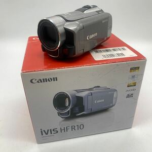 2405Y22 Canon iVIS HF R10 キャノン デジタルビデオカメラ 箱付き 付属品あり　