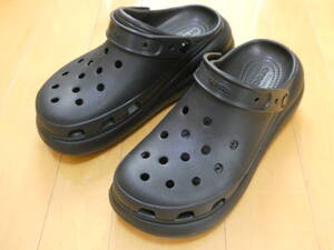 クロックス crocs メンズ サンダル Crush Clog クラッシュ クロッグ 27.0cm (M9 W11) ブラック 新品未使用品