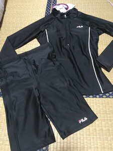 【新品】FILA　セパレート　長袖　水着　S　フィットネス　ジム