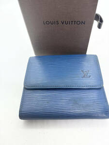 LOUIS VUITTON　ルイ・ヴィトン タイガ　エピ　折り財布　送料無料　1円から