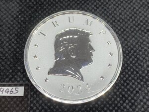 31.1 グラム 2024年 (新品) アメリカ「ドナルド・J・トランプ 大統領勲章」純銀 1オンス メダル