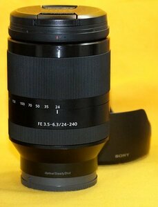 ★一発即決★SONY純正★FE 24-240mm F3.5-6.3 OSS★おまけZX付★フルサイズ対応★α7系に★最新ファームウェアに更新済です★SEL24240★