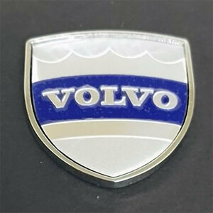 VOLVO 　ボルボ　3D金属ステッカー　ブルー　　1枚