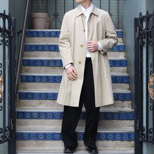 Aquascutum GABARDINE COTTON BALLMACAAN COATアクアスキュータムギャバジンコットンバルマカーンコート(ステンカラーコート)