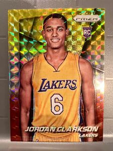 激レア Prizm RC 14-15 Panini Prizm Jordan Clarkson ジョーダン・クラークソン NBA ルーキー バスケ ユニフォーム Jazz ユタジャズ