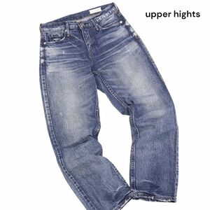 upper hights アッパーハイツ 188307 【THE HERS】 ダメージ加工 ボーイフレンド デニム パンツ ジーンズ Sz.22　レディース　K4B00599_7#R