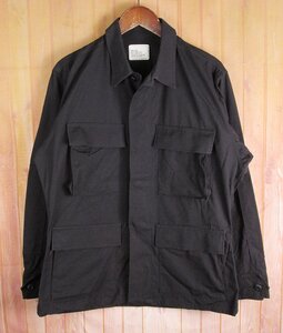 MAJ25059 米軍実物 US.ARMY BDU Jacket ユーエスアーミー フィールドジャケット 8415-01-422-1991 ブラック SMALL-SHORT